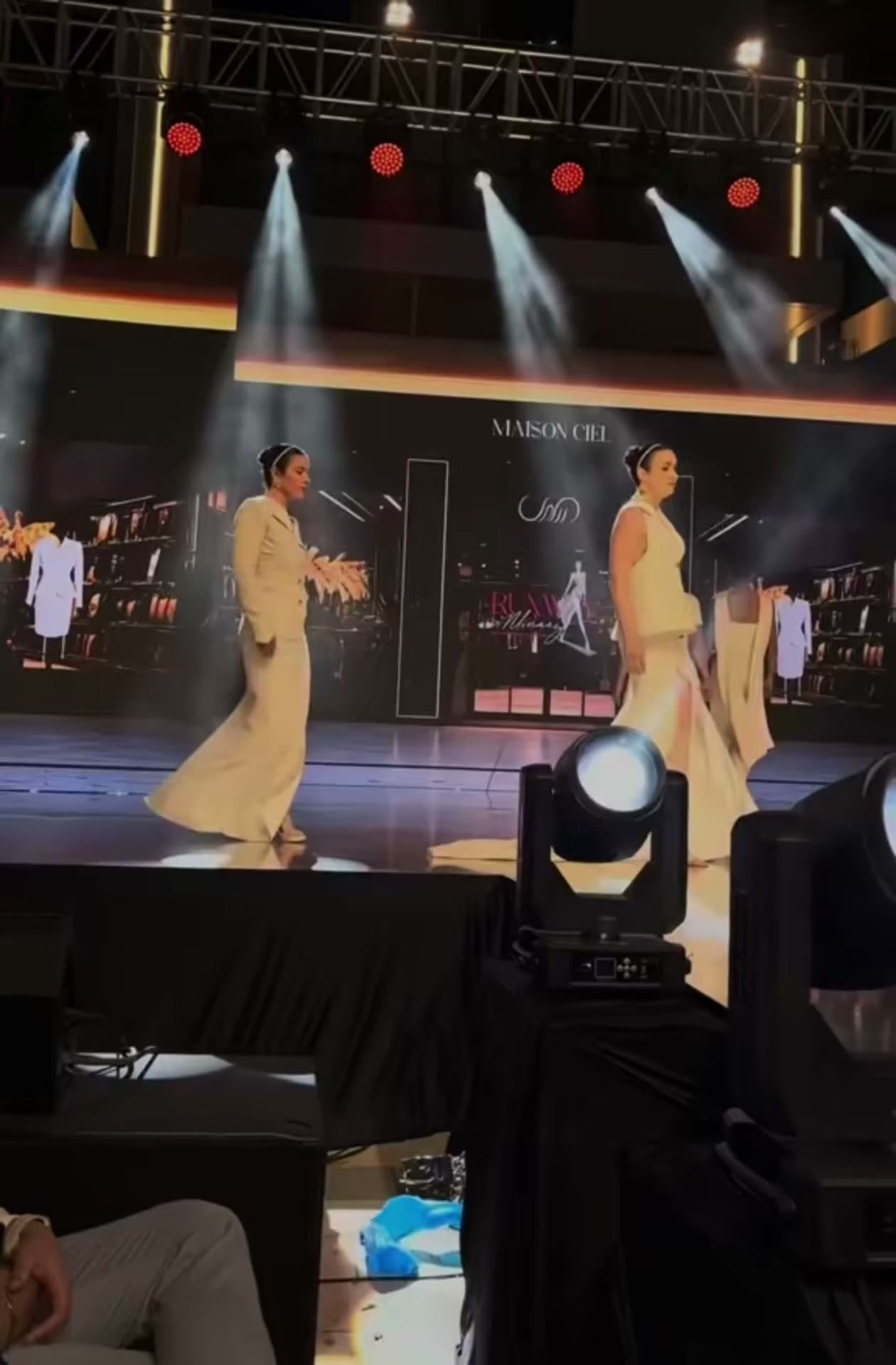 Maison Ciel on the runway